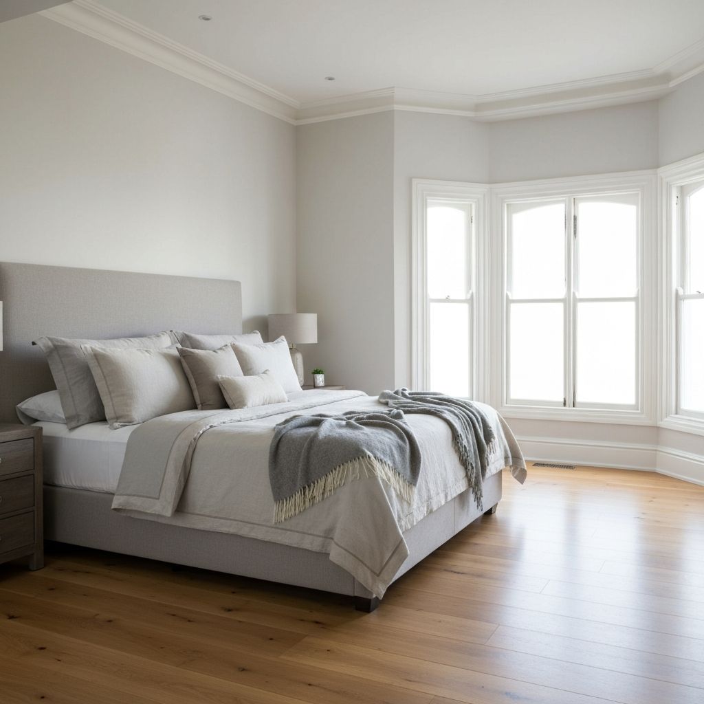 Stylish bedroom interior