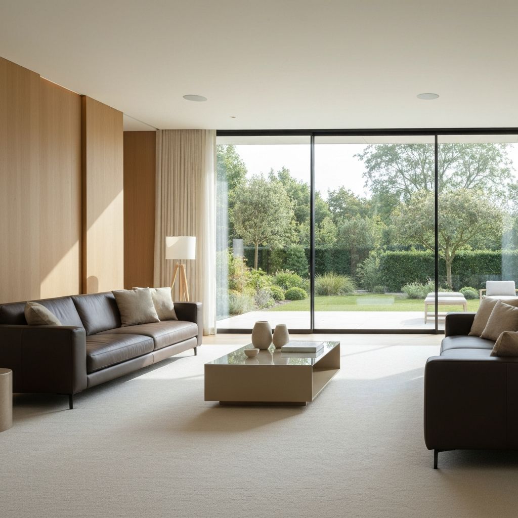 Luxury living room interior